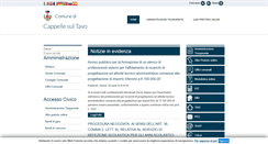 Desktop Screenshot of cappellesultavo.gov.it